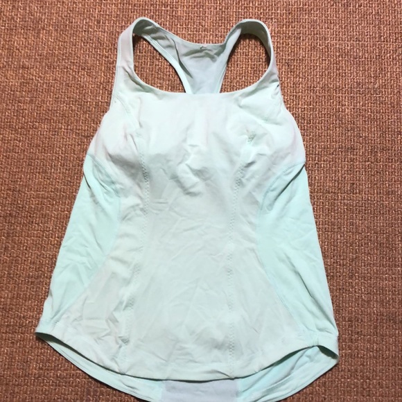 COPY - Lululemon Cardio Kick Racerback Women’s Tank in Mint Green, Size 10 - Picture 1 of 2